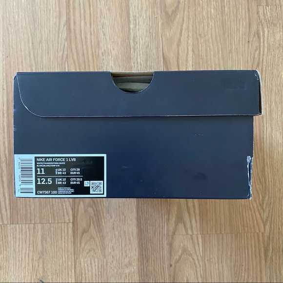 Nike Air Force 1 LV8 Blue Snakeskin - Picture 4 of 4